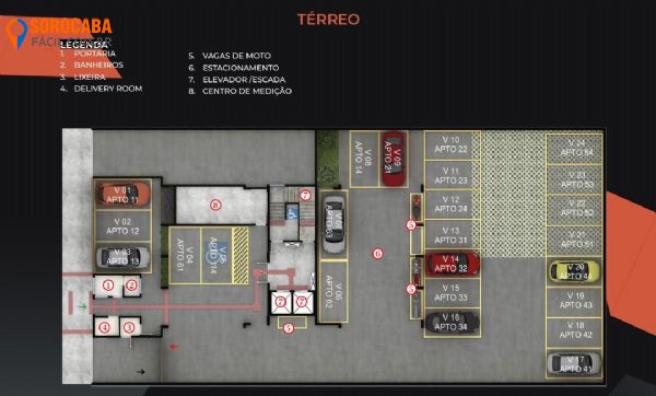 Apartamento em Vila Carvalho, Sorocaba - Apartamento Edifio Sky Life - Foto 4
